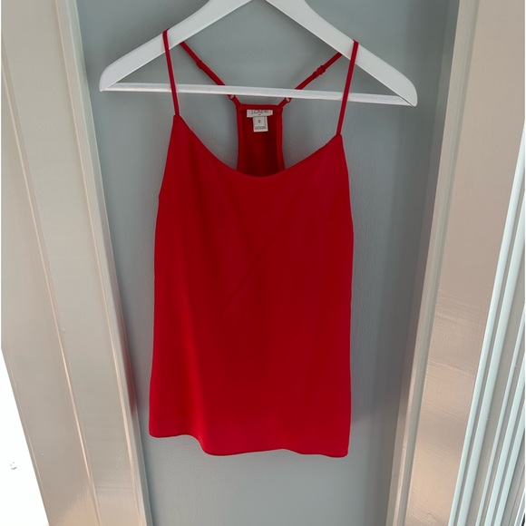 J. Crew Factory Red Racerback Cami - Picture 2 of 4